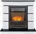 Каминокомплект Royal Flame Modern (Разборный) с очагом Aspen Black белый с черным