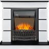 Каминокомплект Royal Flame Modern (Разборный) с очагом Aspen Black белый с черным