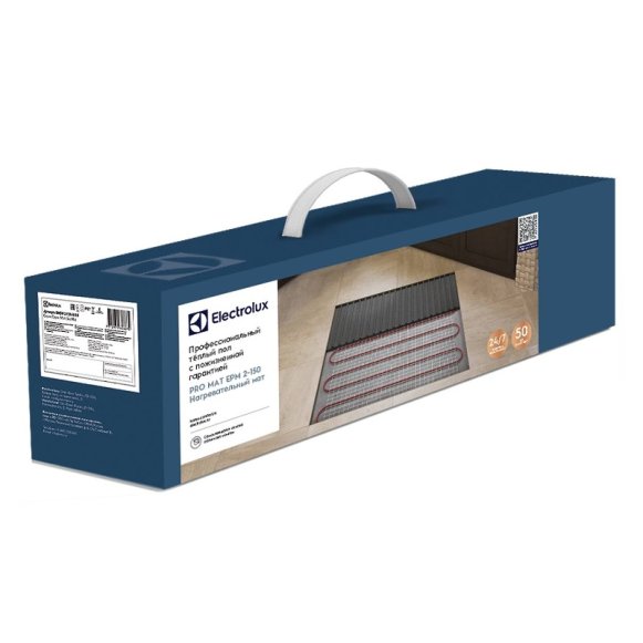 Изображение товара Электрический теплый пол Electrolux Pro Mat 1.5 кв. м. с самоклеящейся основой
