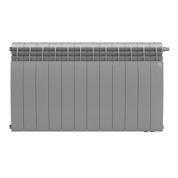 Биметаллический радиатор отопления Royal Thermo BiLiner 500 Silver Satin VR80 12 секций
