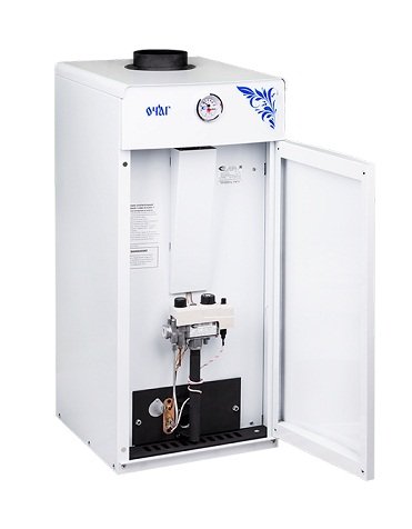 Изображение товара Напольный газовый котел Очаг АОГВ-11,6 C для домов до 100 кв м надежное отопление