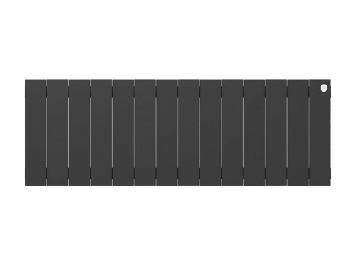 Биметаллический радиатор отопления Royal Thermo PianoForte 300 14 секций Noir Sable — фото 2