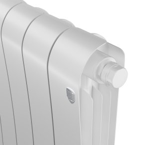 Биметаллический радиатор отопления Royal Thermo Infinity 500 VR80 10 секций Bianco Traffico