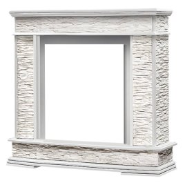 Портал Firelight Scala Classic сланец скалистый белый/шпон белый дуб