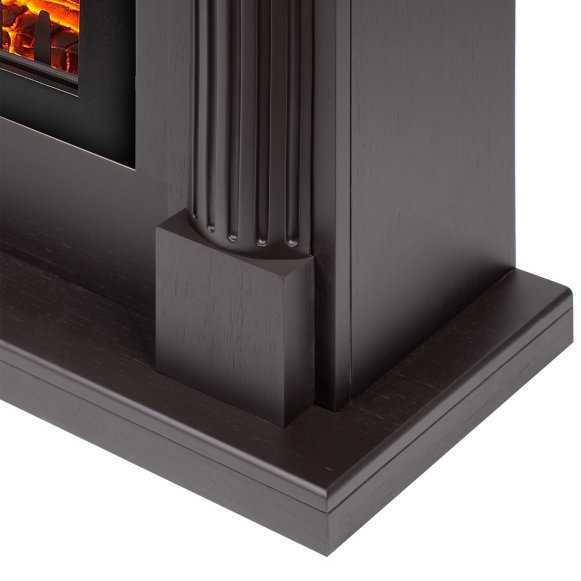 Каминокомплект Firelight Colonna 25 с очагом Electrolux EFP/P-2520LS шпон венге