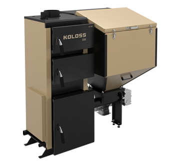 Напольный твердотопливный котел Koloss Auto DUO PLUS 65
