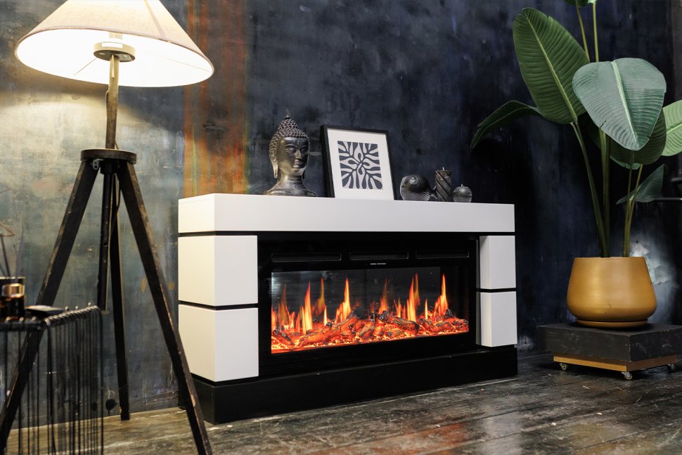 Каминокомплект Royal Flame Modern 60 SFT (Разборный) с очагом Vision 60 LOG LED — фото 10