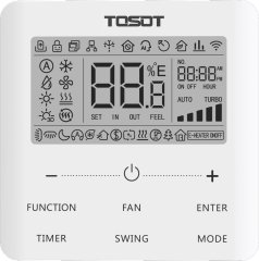 Напольно-потолочная сплит-система Tosot T24H-ILFA/I/T24H-ILUA/O