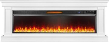 Каминокомплект Royal Flame Geneva 60 белый с очагом Vision 60 LED