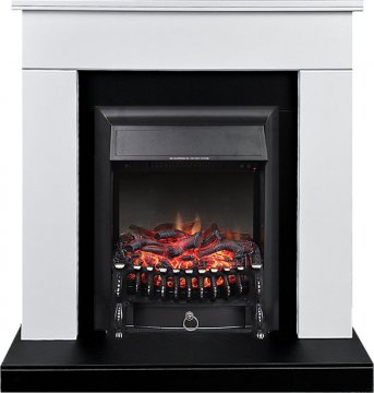 Каминокомплект Royal Flame Bergen c очагом Fobos FX Black черно-белый