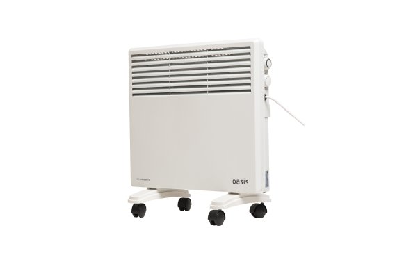 Изображение товара Электрический конвектор Oasis KM-10 для обогрева помещений 15 кв м, IPX4, 3 года гарантии