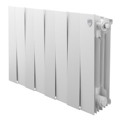 Биметаллический радиатор отопления Royal Thermo PianoForte 300 белый 8 секций