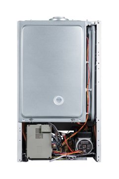 Настенный газовый котел Mizudo M24T PRO OPT WIFI турбо стекло белая панель