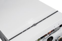 Настенный газовый котел Mizudo M24T PRO OPT WIFI турбо стекло белая панель