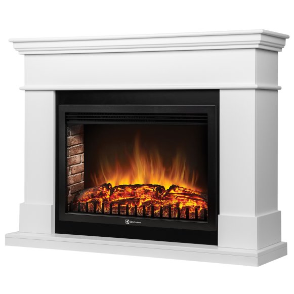Каминокомплект Firelight California 30 с очагом Electrolux EFP/P-3020LS N белый