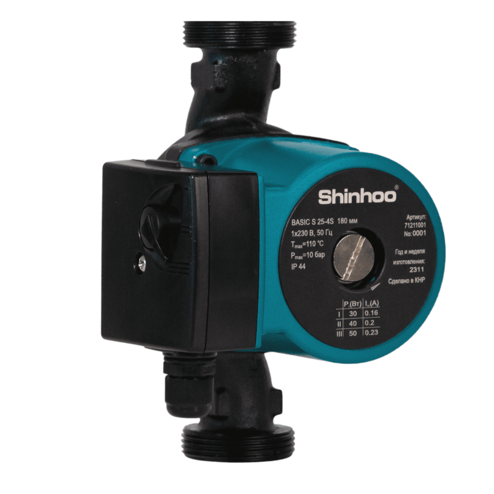 Циркуляционный насос Shinhoo Basic S 25-4S — фото 1