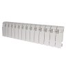 Радиатор алюминиевый Global VOX-R 200 14 секций боковое подключение белый RAL 9010