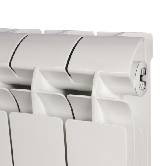 Радиатор алюминиевый Global VOX-R 200 14 секций боковое подключение белый RAL 9010