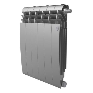 Биметаллический радиатор отопления Royal Thermo BiLiner 500 Silver Satin VR80 6 секций