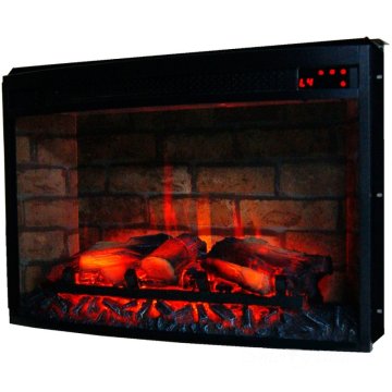 Каминокомплект Interflame Экстер Альпина темный дуб под очаг Panoramic 25-30 LED FX 3D