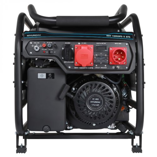 Бензиновый электрогенератор Hyundai HHY 10050FE-3 ATS — фото 1