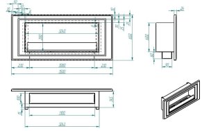 Биокамин Zefire Sirius 1500 Long