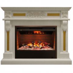 Каминокомплект RealFlame Corsica 26 WT с очагом 3D Helios 26
