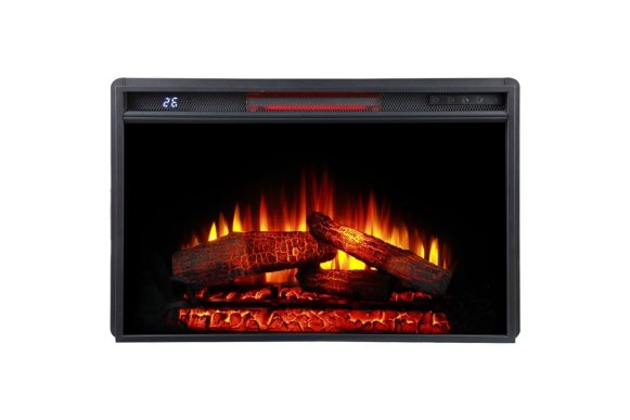 Изображение товара Каминокомплект Interflame Экстер темный дуб с очагом Foton 26 LED FX QZ