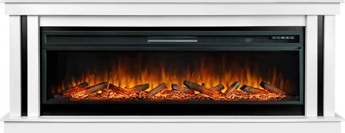Каминокомплект Royal Flame Cosmo 60 (Разборный) с очагом Vision 60 LOG LED белый с черным — фото 1