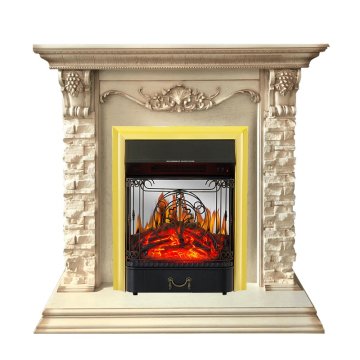 Каминокомплект Royal Flame Adriana с очагом Majestic FX M Brass