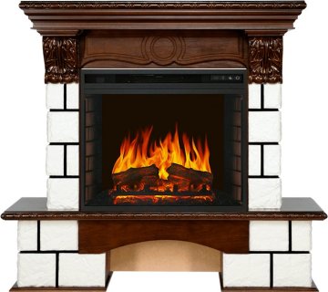 Каминокомплект Royal Flame Pierre Luxe c очагом Vision 23 EF LED FX