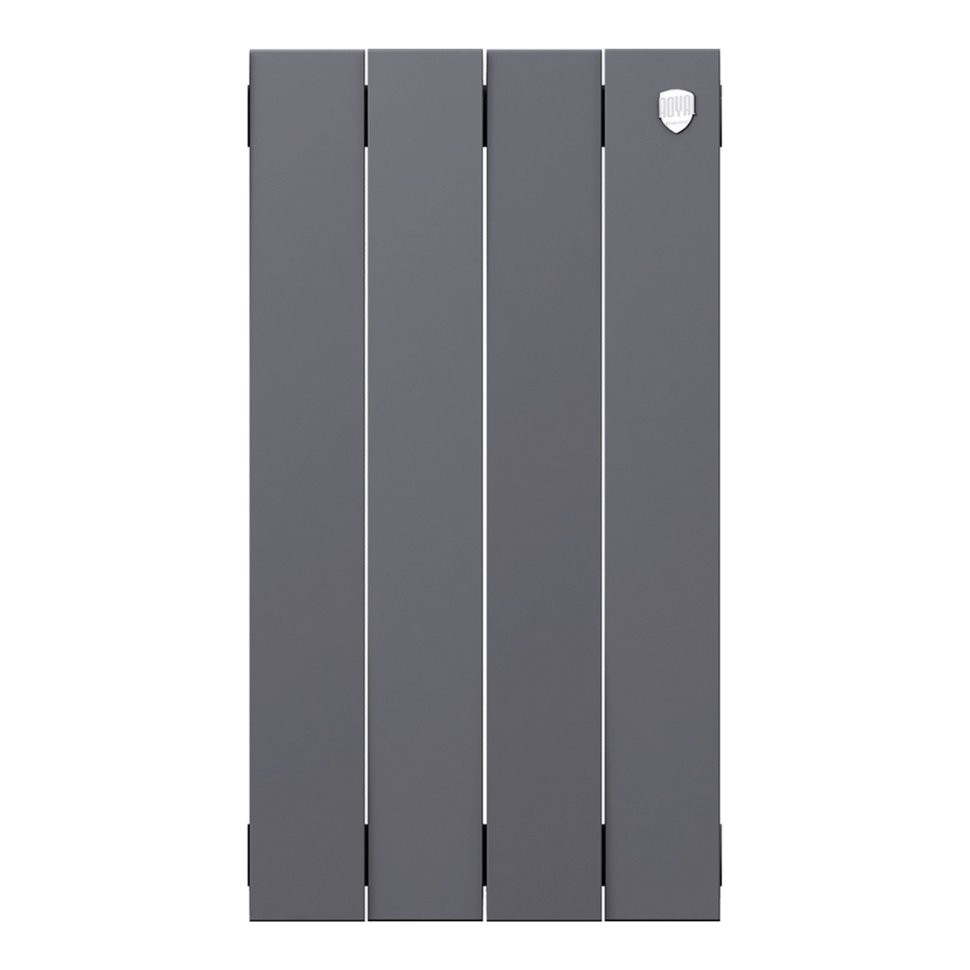 Биметаллический радиатор отопления Royal Thermo PianoForte 500 серебристый 4 секции