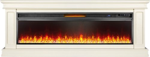Каминокомплект Royal Flame Geneva 60 слоновая кость с патиной с очагом Vision 60 LED — фото 1