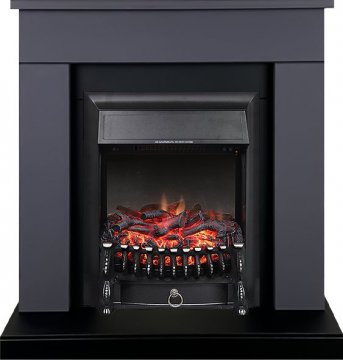 Каминокомплект Royal Flame Bergen c очагом Fobos FX Black серый графит