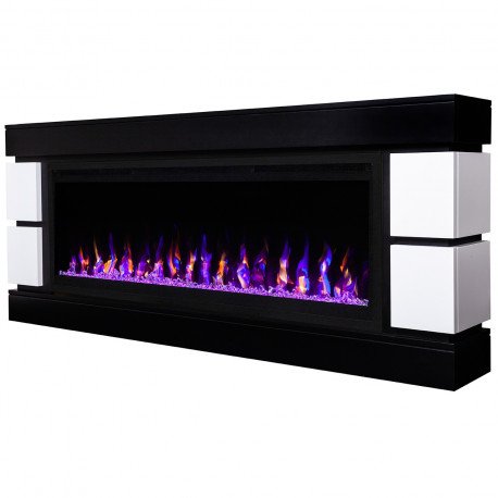 Изображение товара Электрокаминокомплект RealFlame Denver с очагом Saphir 50 - современный дизайн, регулировка яркости