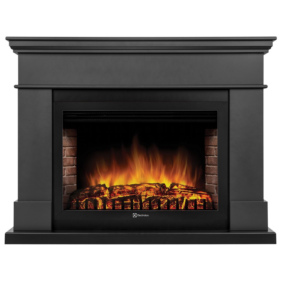 Каминокомплект Firelight California 30 с очагом Electrolux EFP/P-3020LS N графит — фото 1