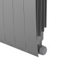 Биметаллический радиатор отопления Royal Thermo BiLiner 500 Silver Satin VR80 8 секций