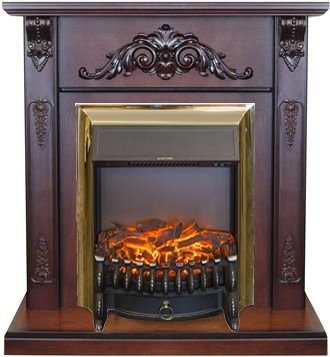 Каминокомплект RealFlame Anita STD/EUG AO с очагом Fobos Lux Brass S Каминокомплект RealFlame Anita STD/EUG AO с очагом Fobos Lux Brass S