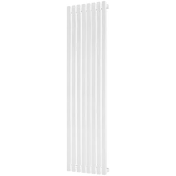Стальной трубчатый радиатор Stout Tube QV40-1750-8 R Quadro RAL1T104S9016 белый муар