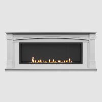 Встроенный портальный биокамин SteelHeat Chester Long стемалит