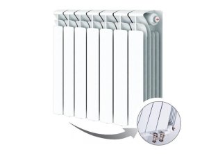 Биметаллический радиатор отопления RIFAR BASE VENTIL L 500 x7