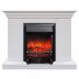 Каминокомплект Хорошие Камины Марс с очагом RealFlame Fobos Lux Black белый