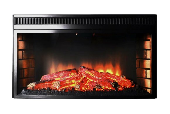 Изображение товара Электрокамин Interflame Лонг с очагом Panoramic 33W LED FX, темный дуб
