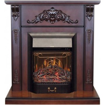 Каминокомплект RealFlame Anita STD/EUG AO с очагом Majestic Lux Black S