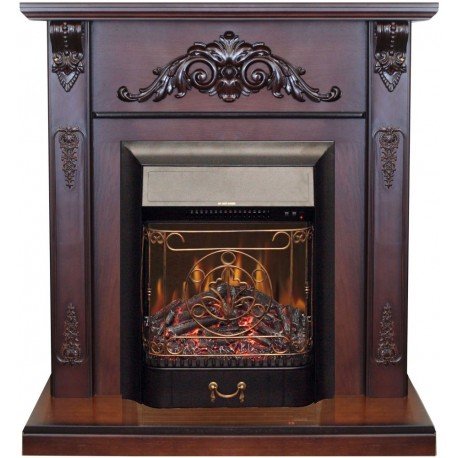 Каминокомплект RealFlame Anita STD/EUG AO с очагом Majestic Lux Black S Каминокомплект RealFlame Anita STD/EUG AO с очагом Majestic Lux Black S
