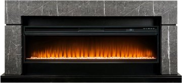 Каминокомплект Royal Flame Lindos с очагом Vision 60 LED серый мрамор
