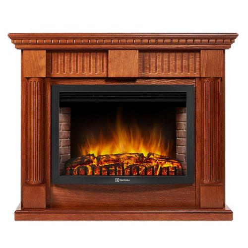 Каминокомплект Firelight Colonna 30 с очагом Electrolux EFP/P-3020LS шпон дуб — фото 1