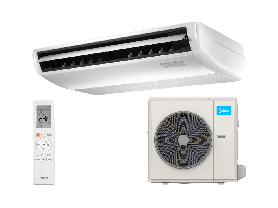 Напольно-потолочная сплит-система Midea MUE-48HRFNX(GA)/MOA1U-48FQN8G1