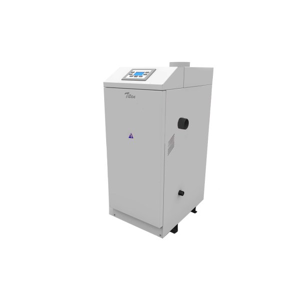 Изображение товара Напольный чугунный газовый котел Titan Z40M 32 кВт с электронным управлением и возможностью подключ