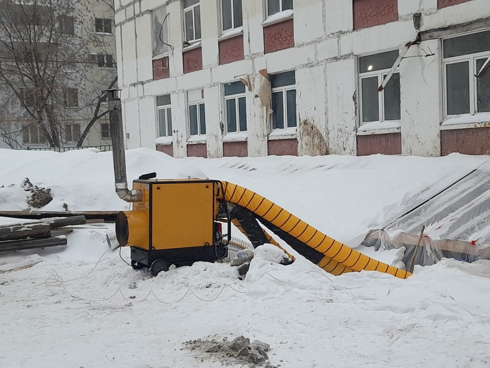 Дизельная тепловая пушка непрямого нагрева Master DV 310 AIR BUS — фото 4